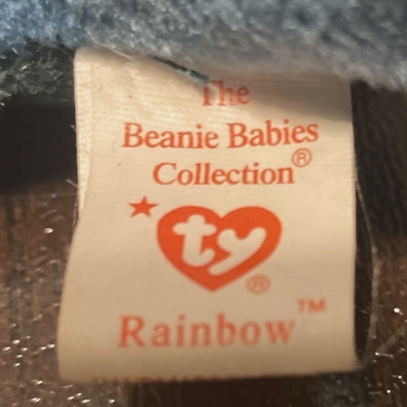 Collectors item Rare Ty Beanie Baby "Iggy" the Chameleon Tag Error. - Picture 4 of 4